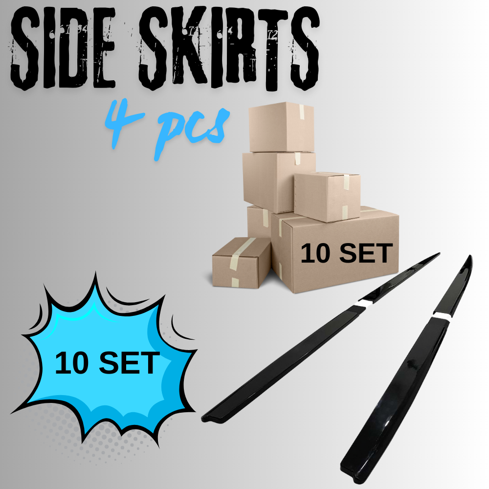 AutoVision Side Skirts Leon A3 Golf Polo Model X 10 SETS