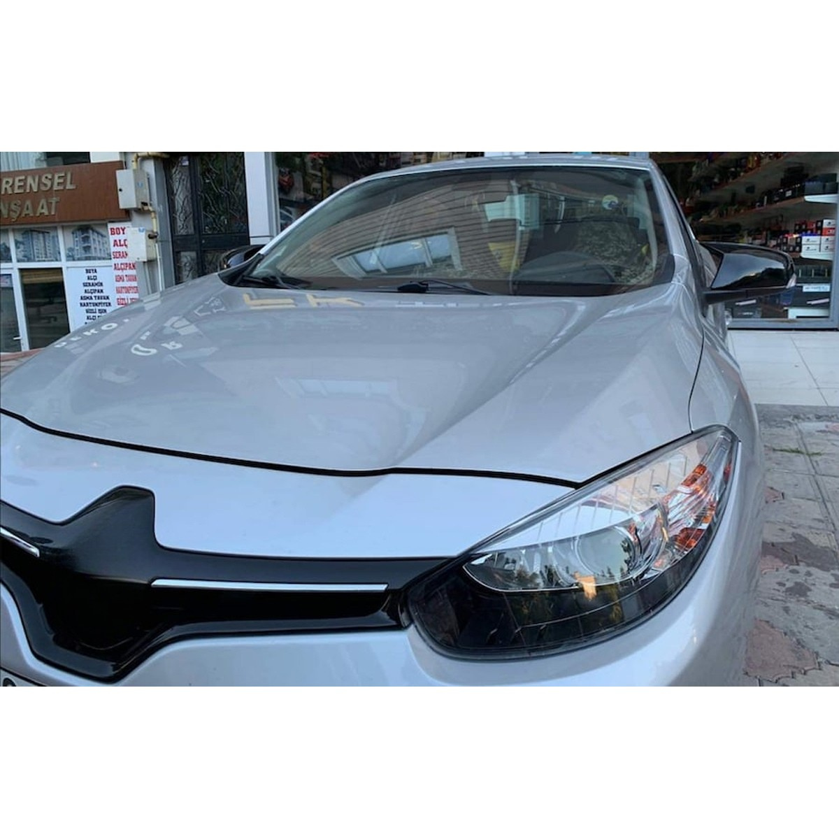 Mirror Cover For Fluence 2009 - 2016 Accessory Bright Black BAT MODEL
