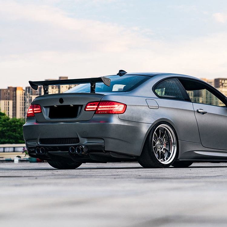 Rear Spoiler For BMW 1M M3 E82 E87 E90 E92 E93 F30 F10 GTS M3 Style Rear Spoiler Piano Black Painted Autovision