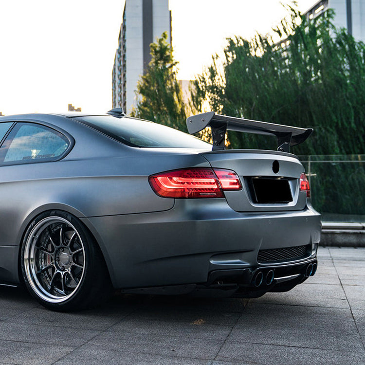 Rear Spoiler For BMW 1M M3 E82 E87 E90 E92 E93 F30 F10 GTS M3 Style Rear Spoiler Piano Black Painted Autovision