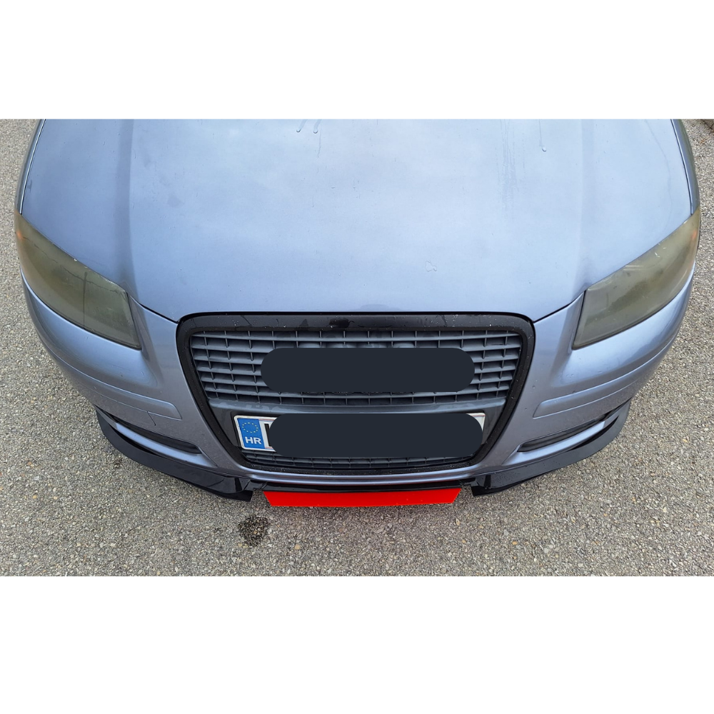 AutoVision NEW Cupra Bat-Lip 4 Pcs./CARBON COATED - Front Bumper Lip All Cars Universal Model