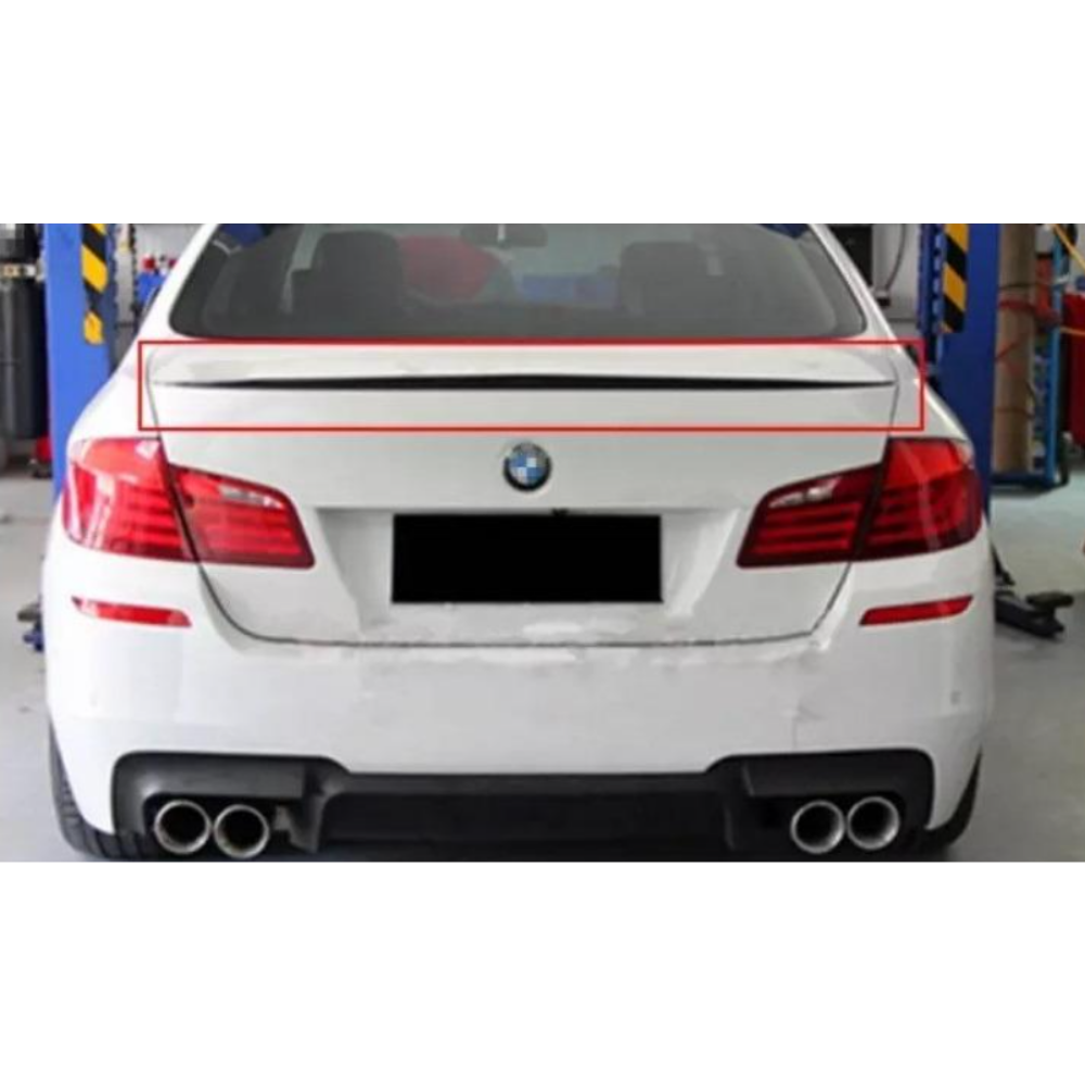 Aileron arrière pour BMW Série 5 F10 Style M5 Noir brillant ou non peint 2010-2016 AUTOVISION