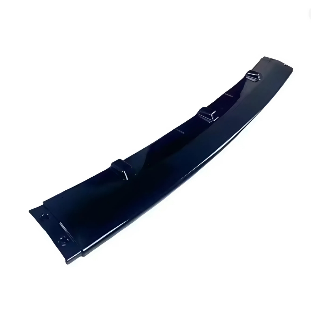 For AUDI A6(C7) S-Line Sedan/Avant 3 Parts Front Lip 2014-2017 Piano Glossy Black ABS Plastic