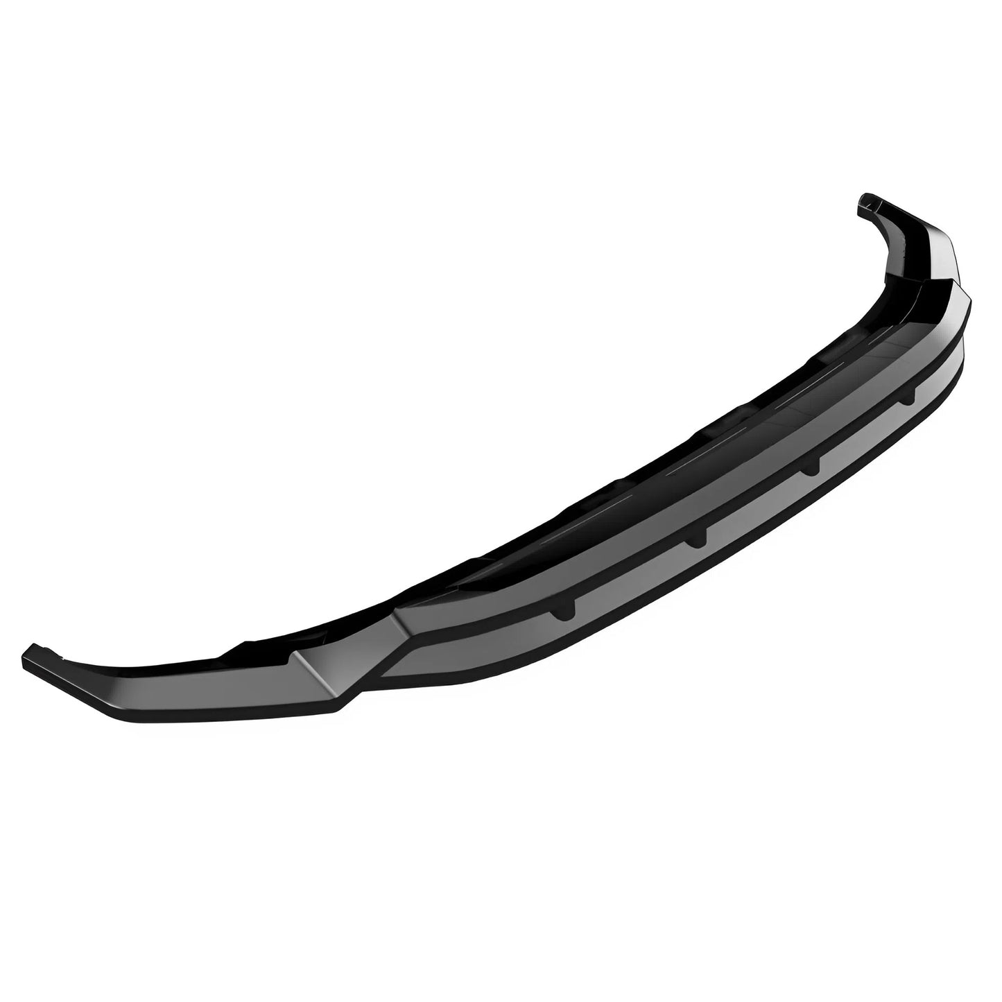 For VW Touareg MK3 R-Line 2018-2023 Front Splitter 2PCS Gloss Black ABS Plastic Sport Design Easy Installation