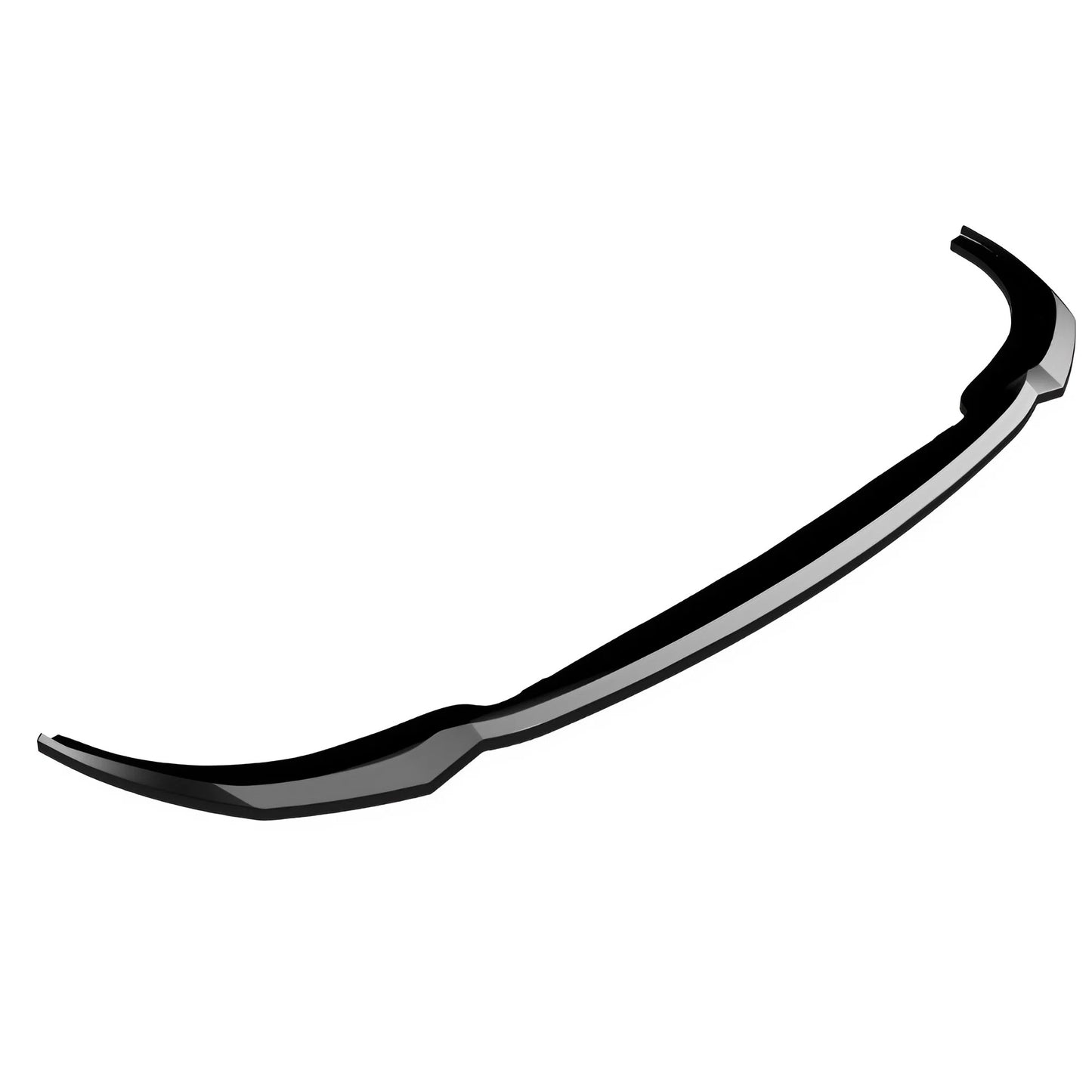 For BMW 3 Series G20 G21 M-Pack M340i Facelift 2022+ Front Splitter Gloss Black ABS Plastic Sport Design Easy Installation