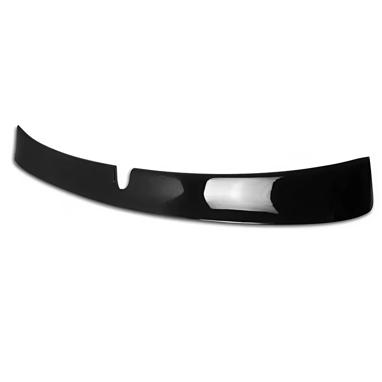 For Mercedes W211 2002-2009 Roof Spoiler Gloss Piano Black ABS Plastic Sport Style