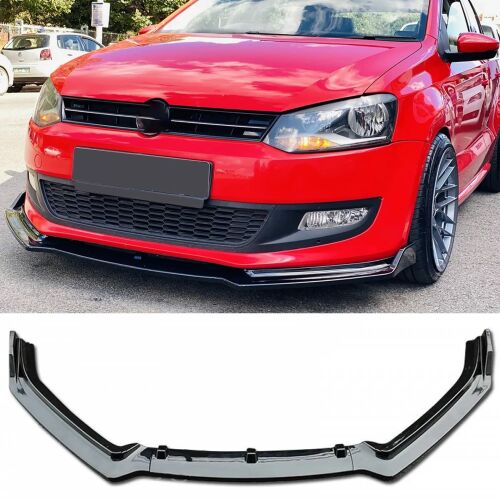 For Volkswagen VW Polo 2009-2017 3Pcs Front Bumper Lip All Cars Universal Model AutoVision