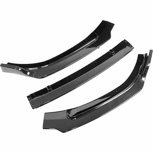 For Volkswagen VW Polo 2009-2017 3Pcs Front Bumper Lip All Cars Universal Model AutoVision