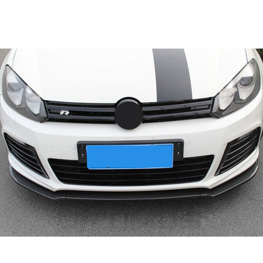Front Lip for Golf 6 R20 Glossy Black AUTOVISION