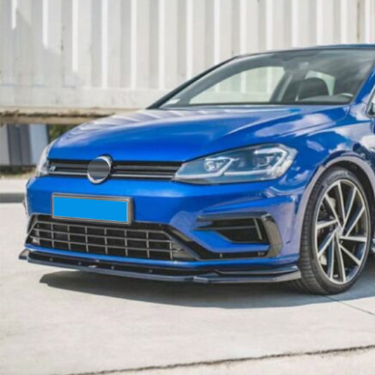 Front Lip for Vw Golf 7/7.5 R/R-line/GTI Injection Molding 2017-2020 AUTOVISION