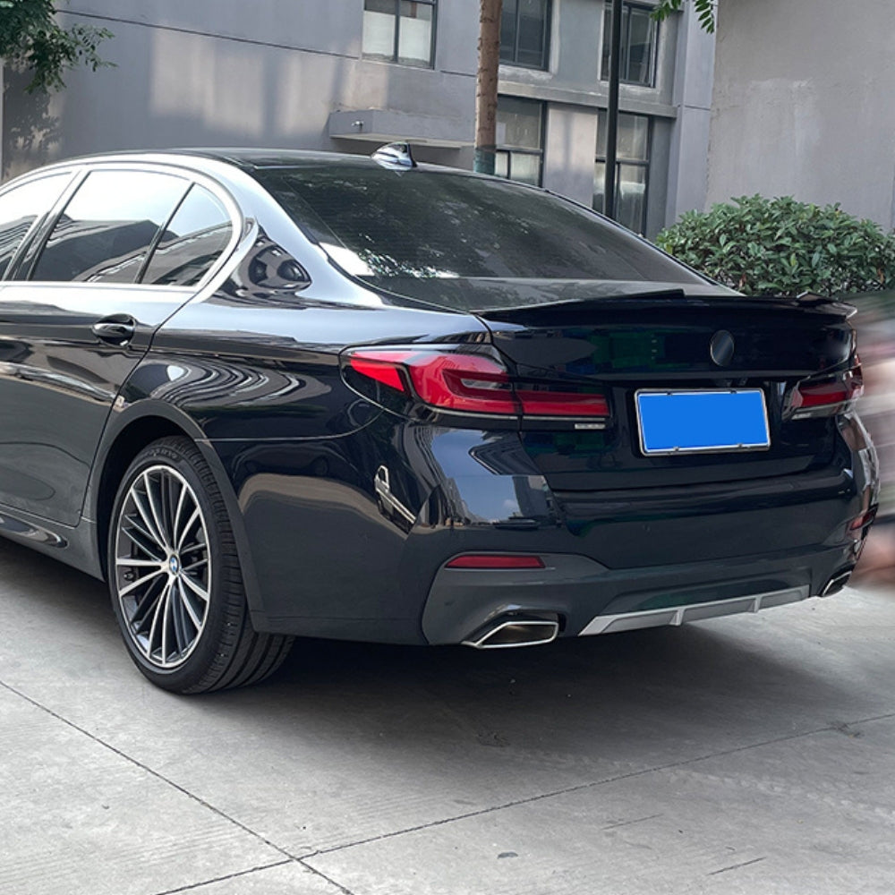 Aileron arrière pour BMW Série 5 G30 PSM Style Carbone/Noir brillant (2018-2020) AutoVision