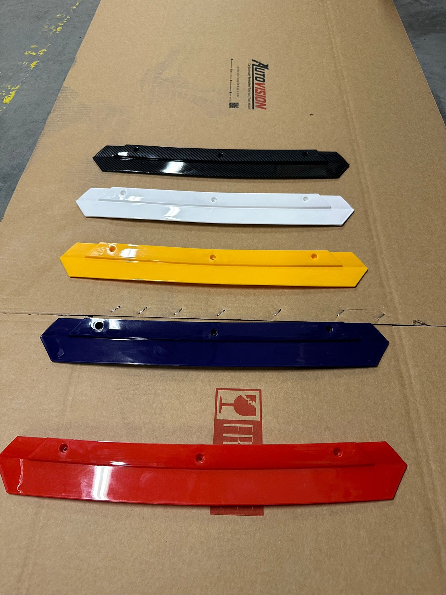 AutoVision Colored Front part for New Cupra Bat-Lip x 10 Pcs.