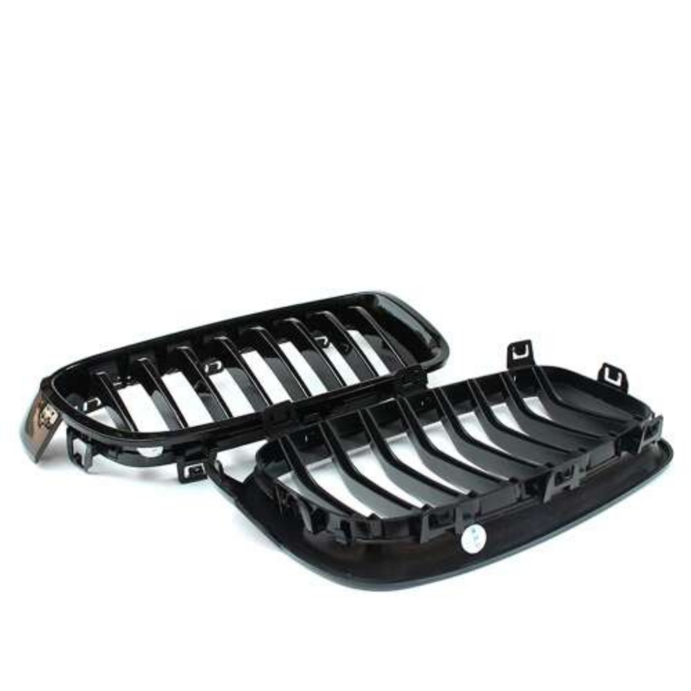For BMW 3 Series F30 Front Grille 2012-2018 Without Logo Gloss Black AutoVision