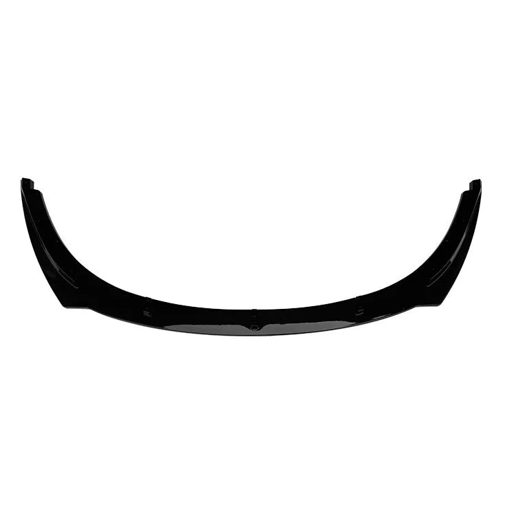 Front Lip Three Parts Golf 5 GTI Retrofitting Type Glossy Black ABS Plastic AutoVision