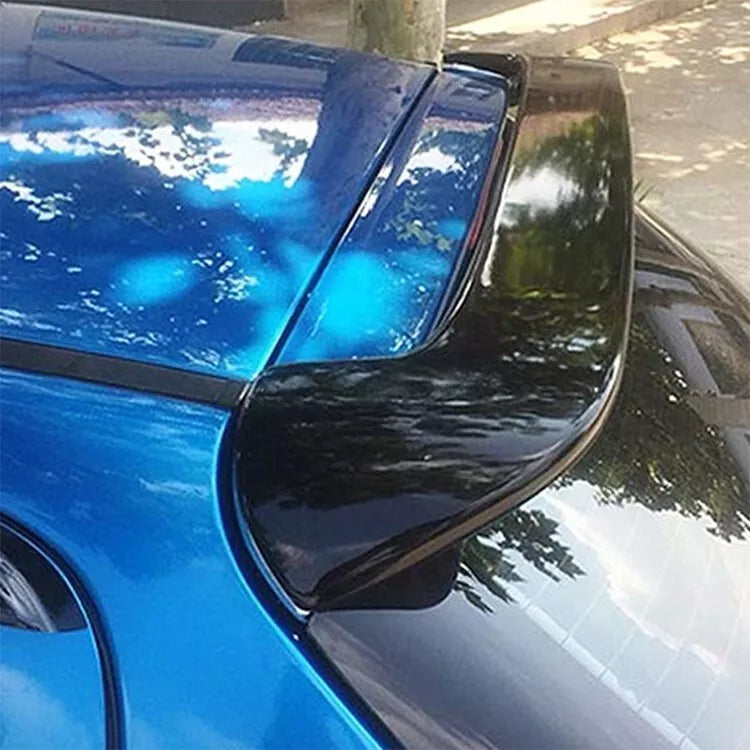 Peugeot 206 Rear Spoiler Glossy Black ABS Plastic AutoVision