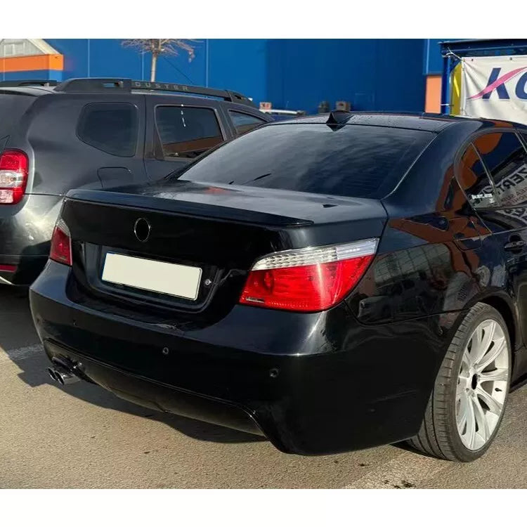 BMW 5 Series E60 M5 Style 2004-2010 Rear Spoiler Glossy Black AutoVision