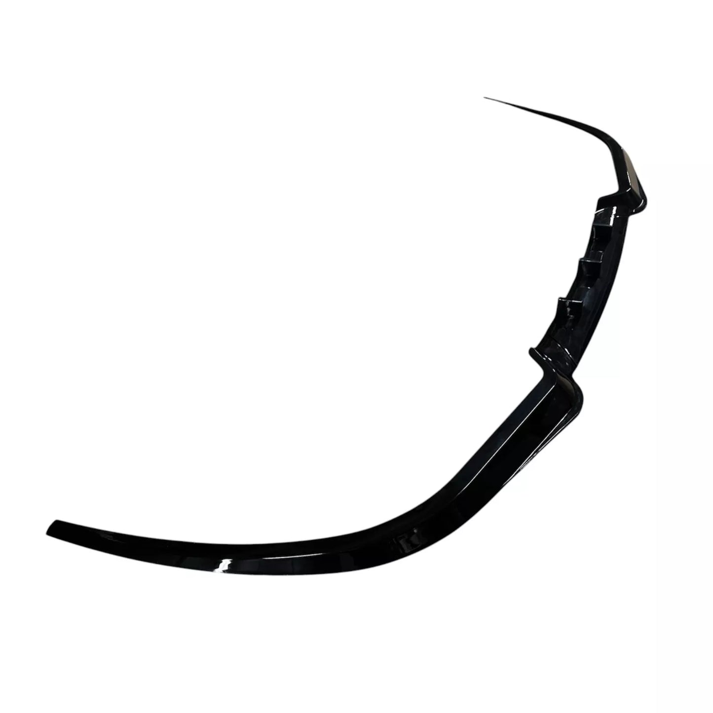 Universal Front Lip 3 Parts Bumper Compatible With All Cars Glossy Black Color
