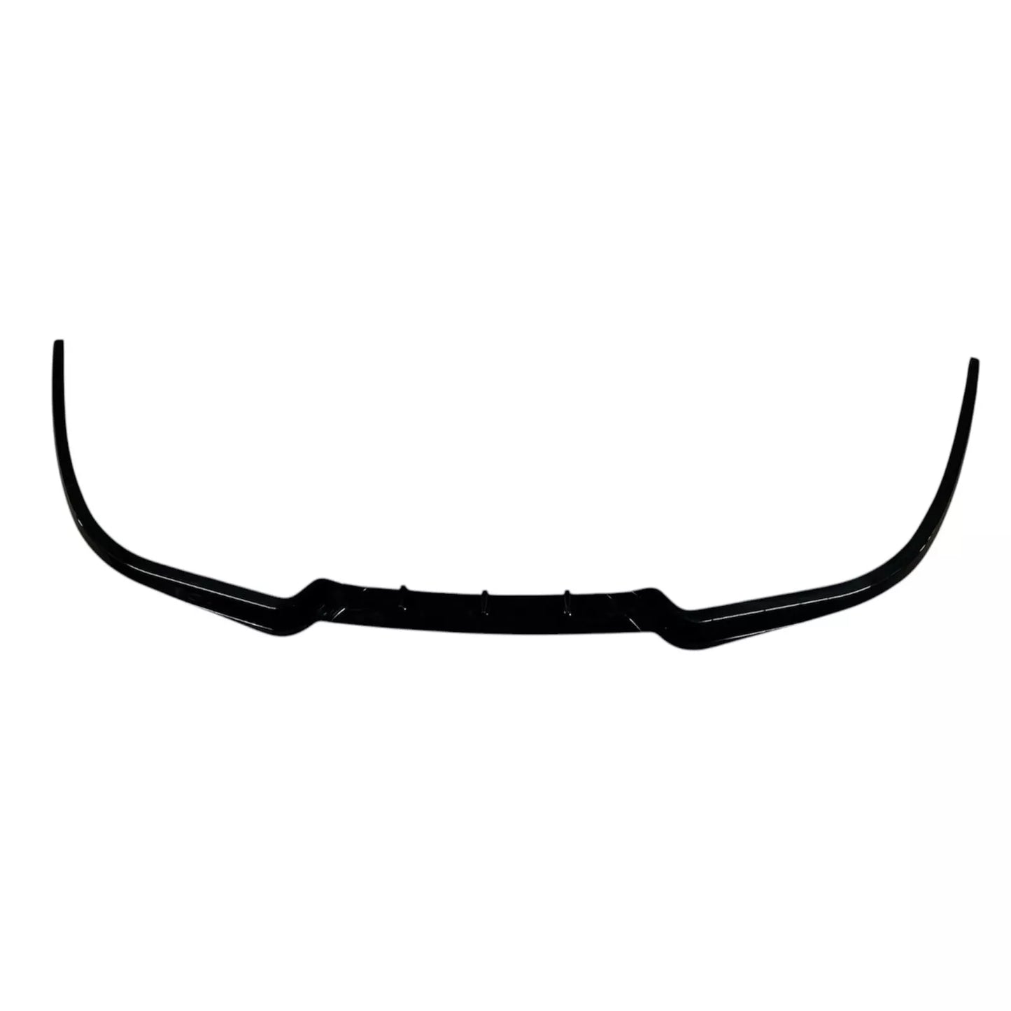 Universal Front Lip 3 Parts Bumper Compatible With All Cars Glossy Black Color