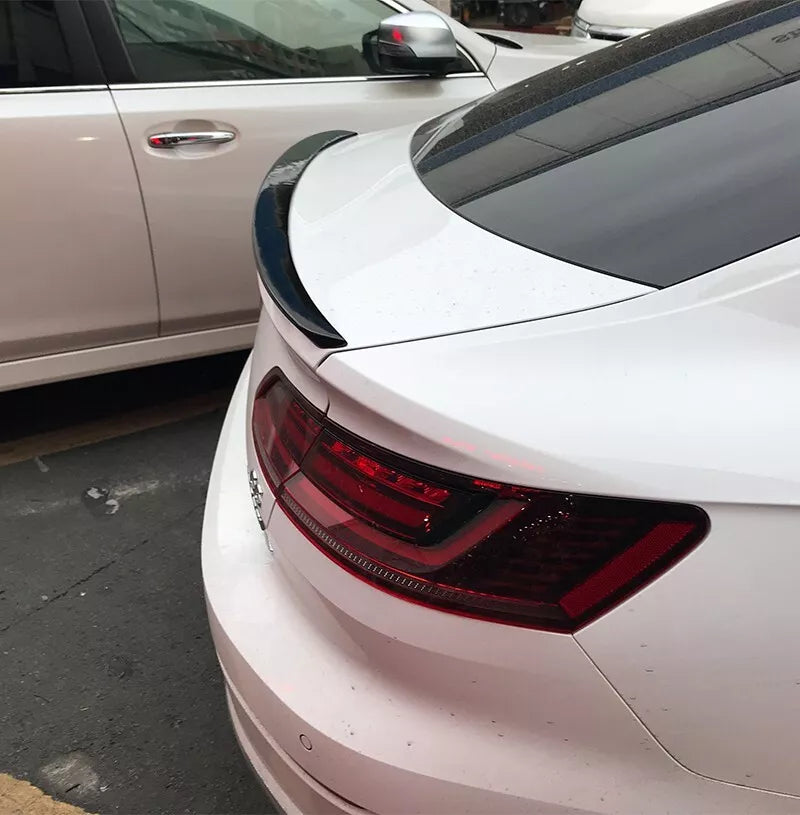 Rear spoiler CC 2019 glossy black ABS plastic AutoVision