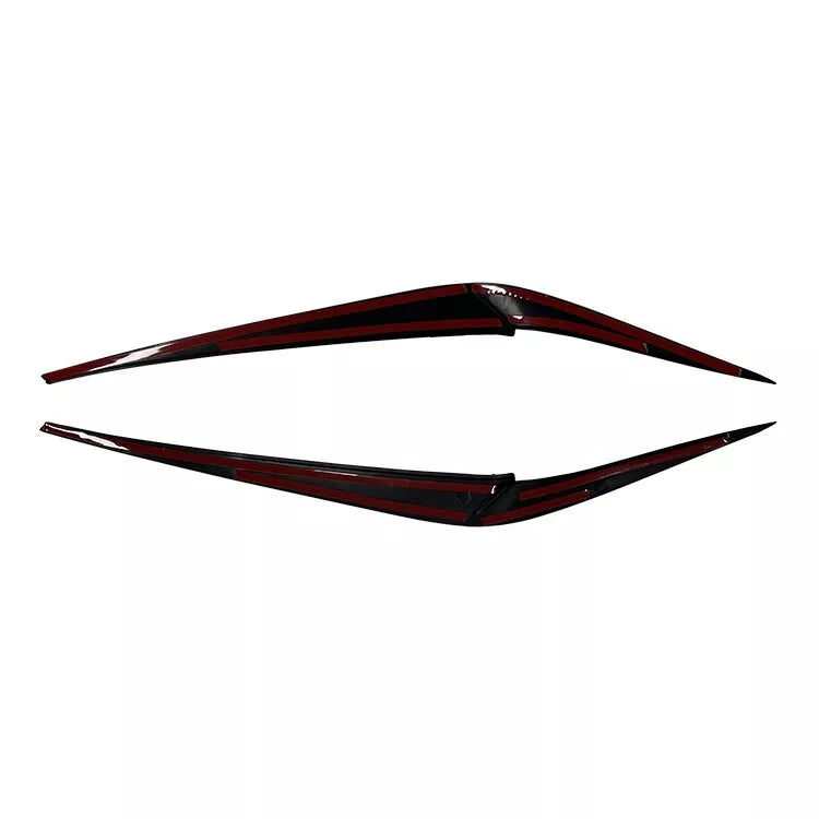 Light Brow BMW X3 G01 2018-2021 Glossy Black ABS Plastic AutoVision