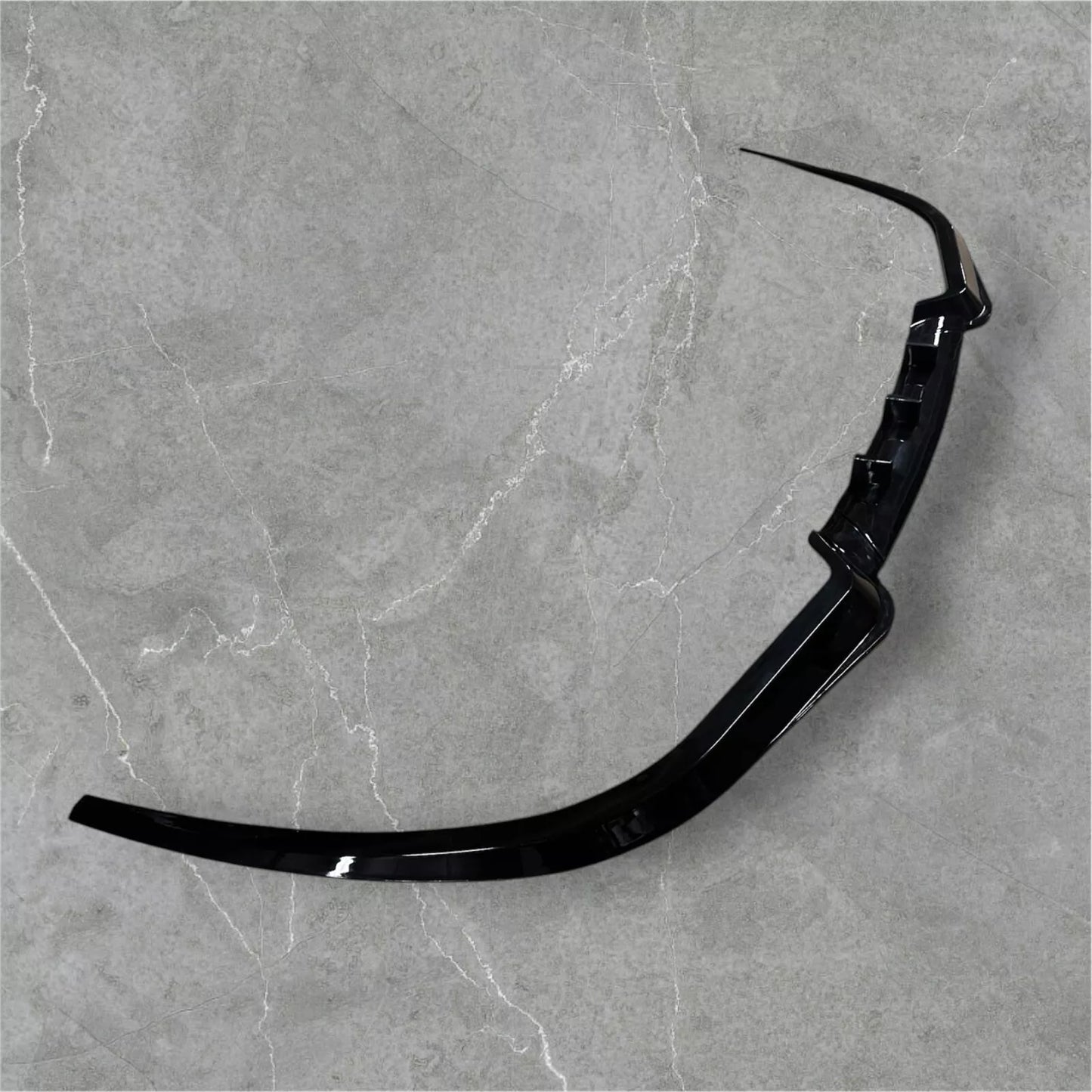 Universal Front Lip 3 Parts Bumper Compatible With All Cars Glossy Black Color