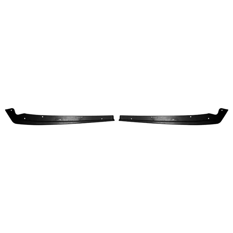 Rear Side Splitter BMW 5 Series G30 2018-2020 Glossy Black ABS Plastic AutoVision