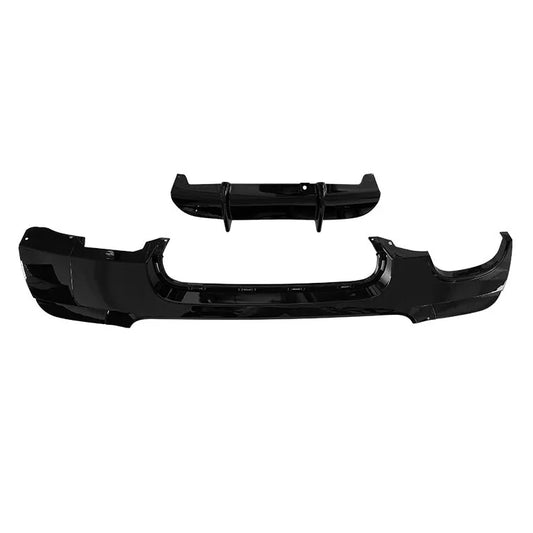 Rear Bumper Diffuser Lip For 2007-2013 BMW 3 Series E92 M-Performance Style ABS Plastik AutoVision