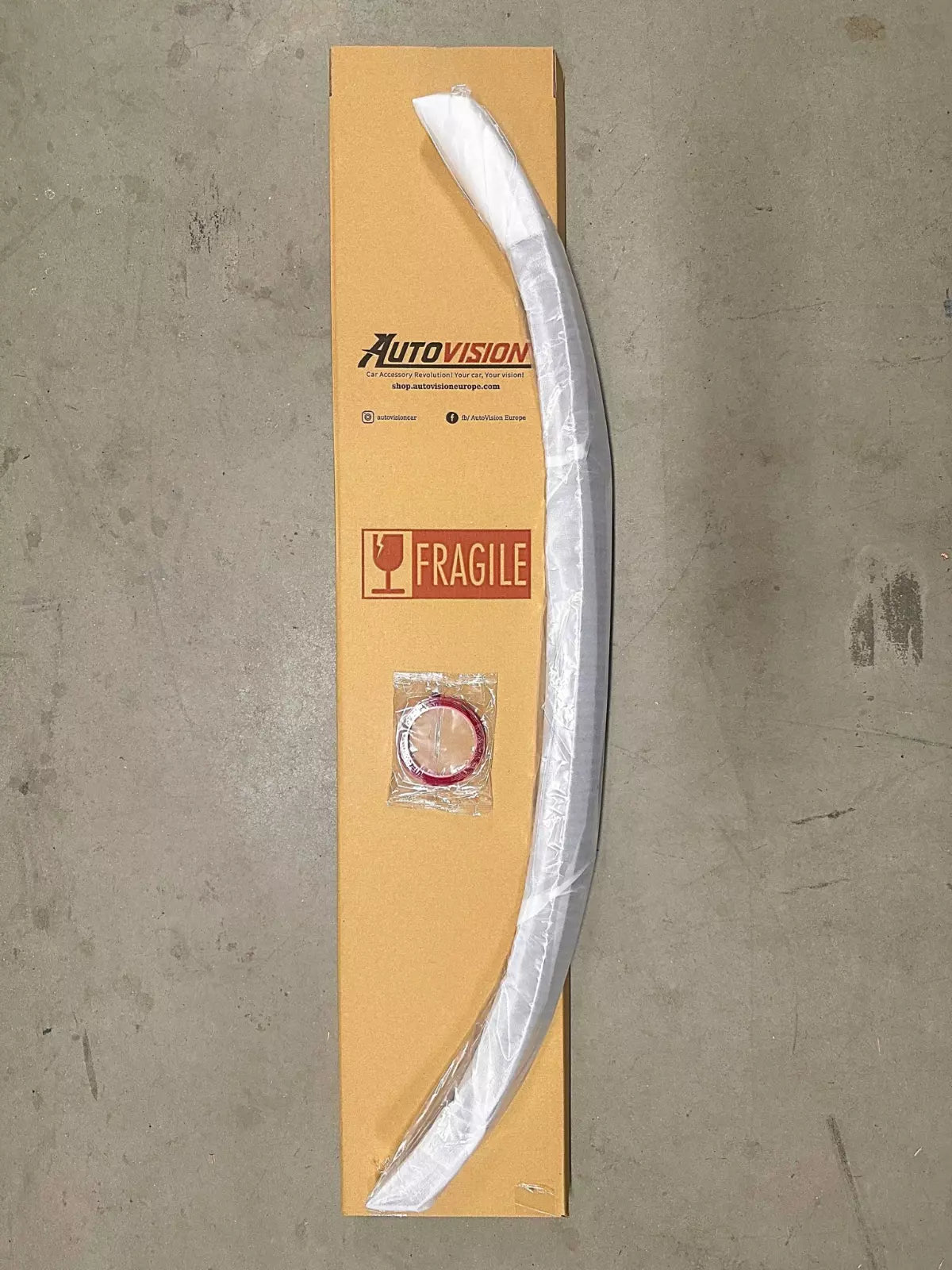 BMW 3 Series G20 M3 Style 2020 Rear Spoiler Glossy Black ABS Plastic AutoVision