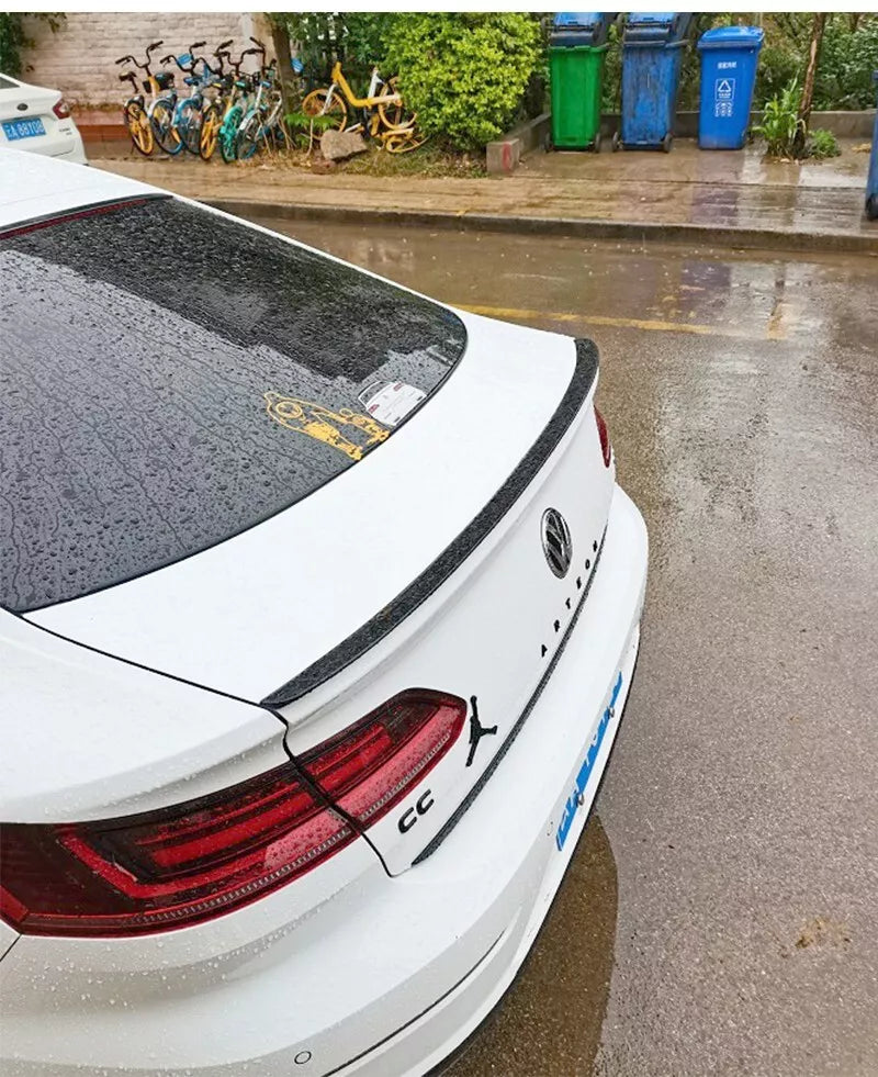 Rear spoiler CC 2019 glossy black ABS plastic AutoVision