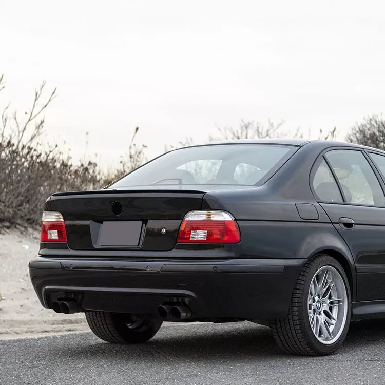 BMW 5 Series E39 1997-2003 Rear Spoiler Glossy Black ABS Plastic AutoVision