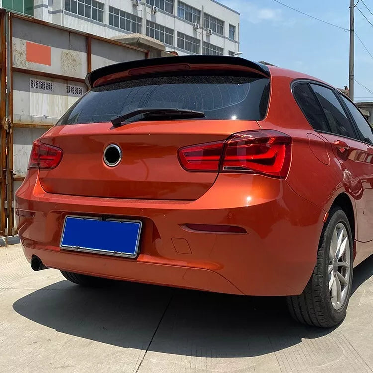 BMW 1 Series F20 2011-2018 Rear Spoiler Glossy Black ABS Plastic AutoVision