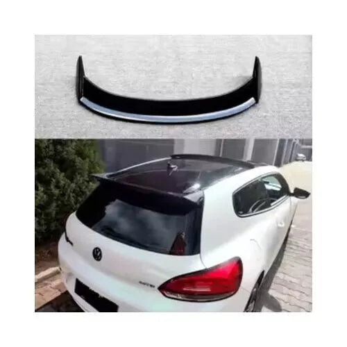 Scirocco 2008-2014 Rear Spoiler Style 1 Glossy Black ABS Plastic AutoVision