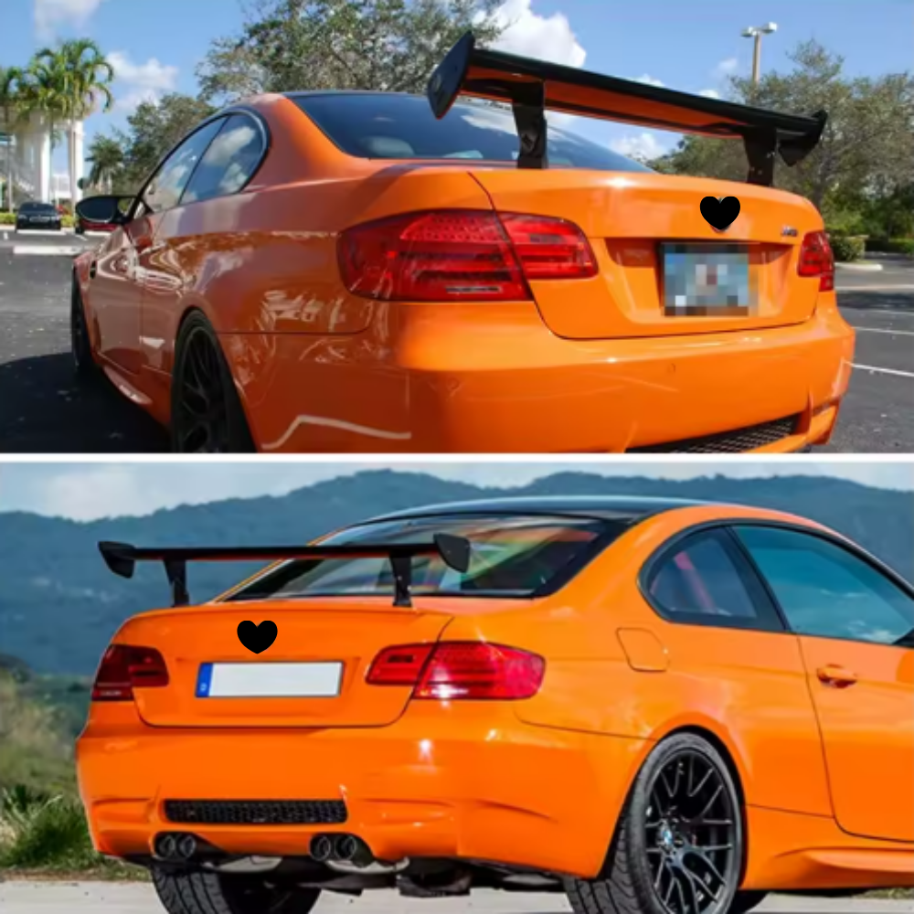 Rear Spoiler For BMW 1M M3 E82 E87 E90 E92 E93 F30 F10 GTS M3 Style Rear Spoiler Piano Black Painted Autovision