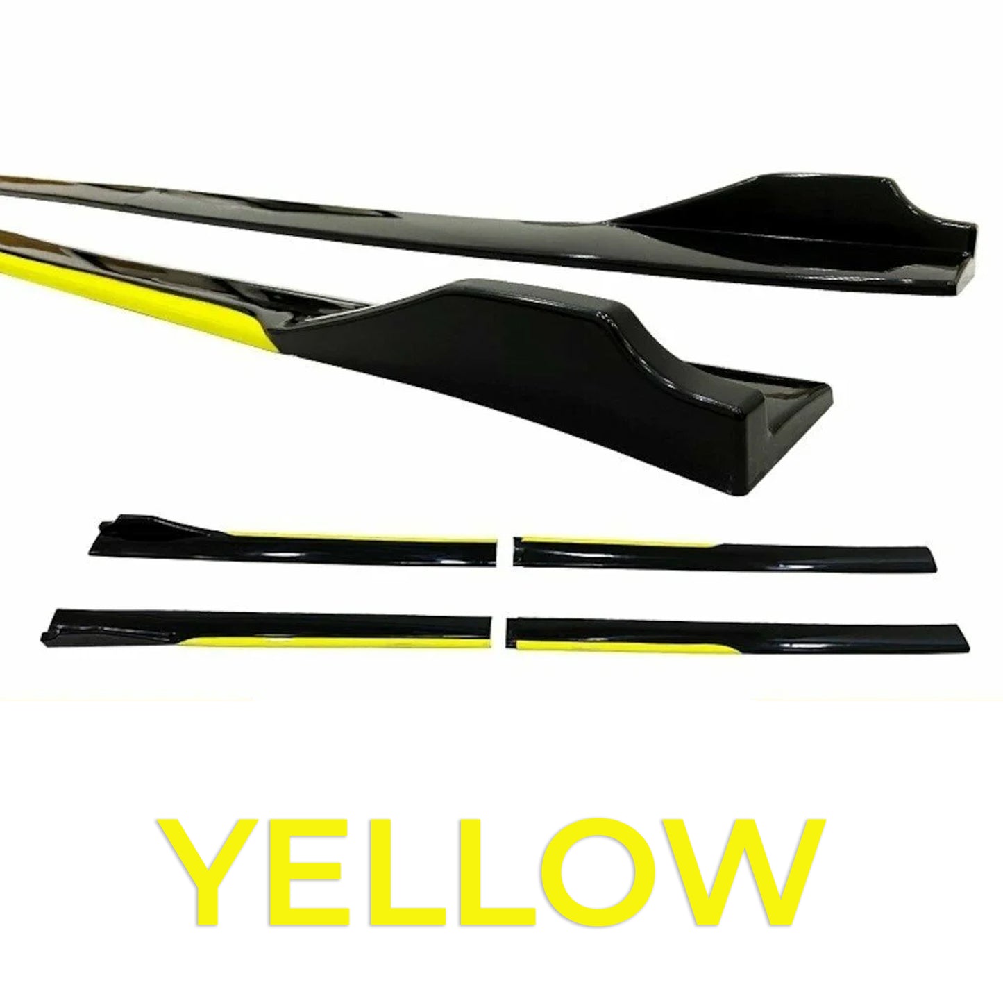 AutoVision Universal Side Skirts 8pcs All Cars Universal Model