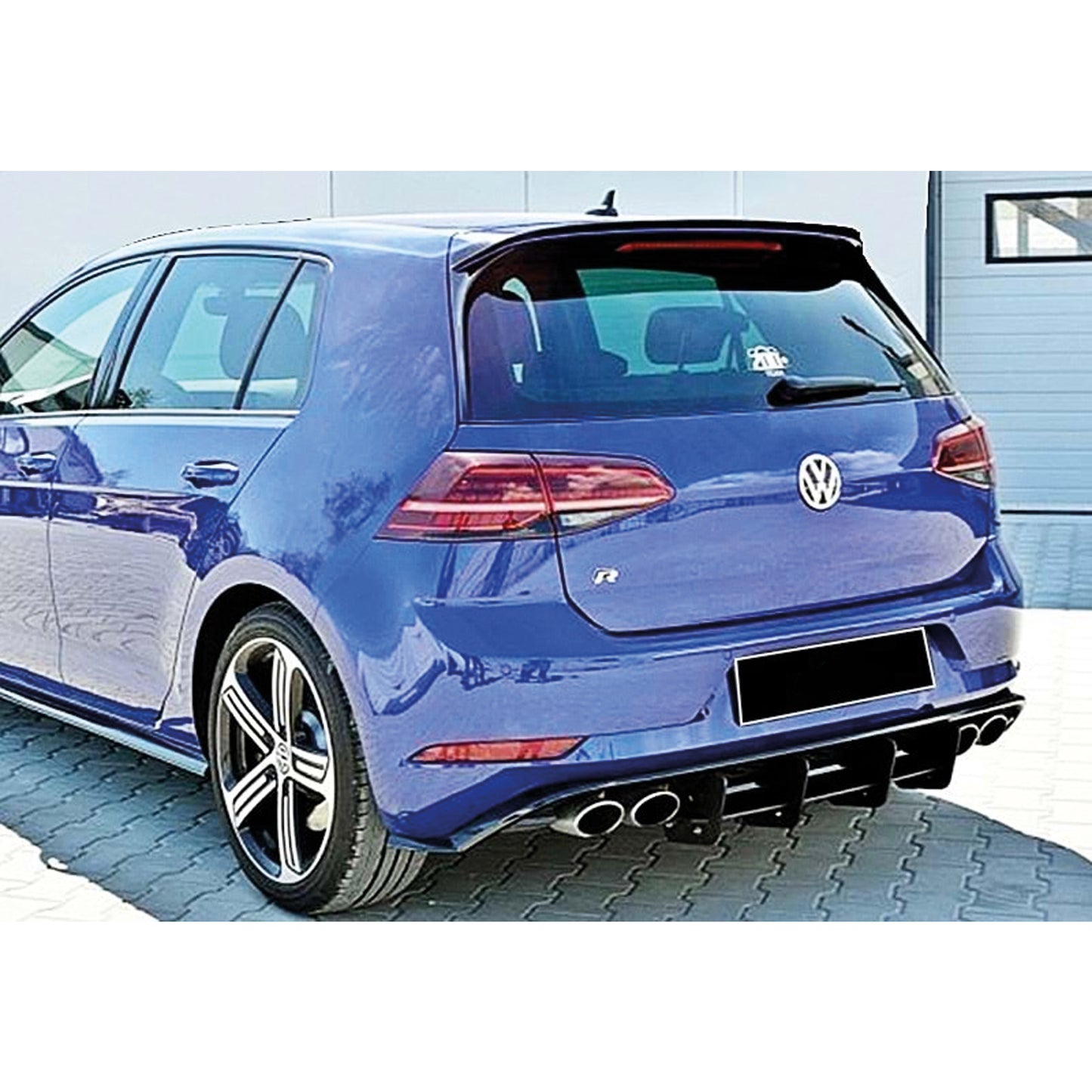 Aileron arrière pour Golf MK7 FL GTI 2012-2019 en plastique ABS