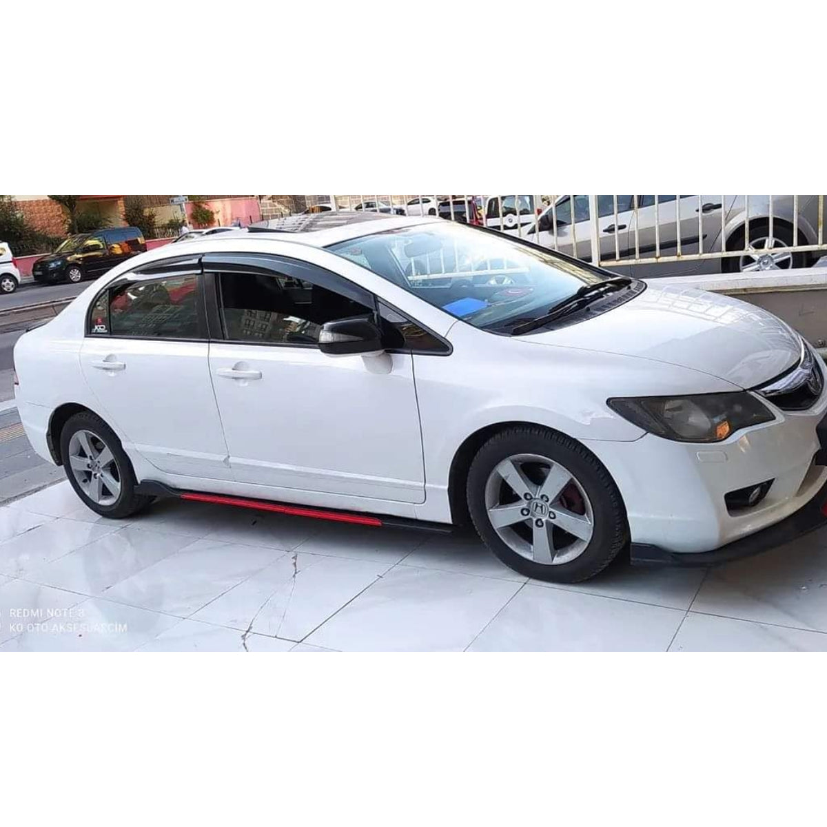 AutoVision Universal Side Skirts 8pcs All Cars Universal Model