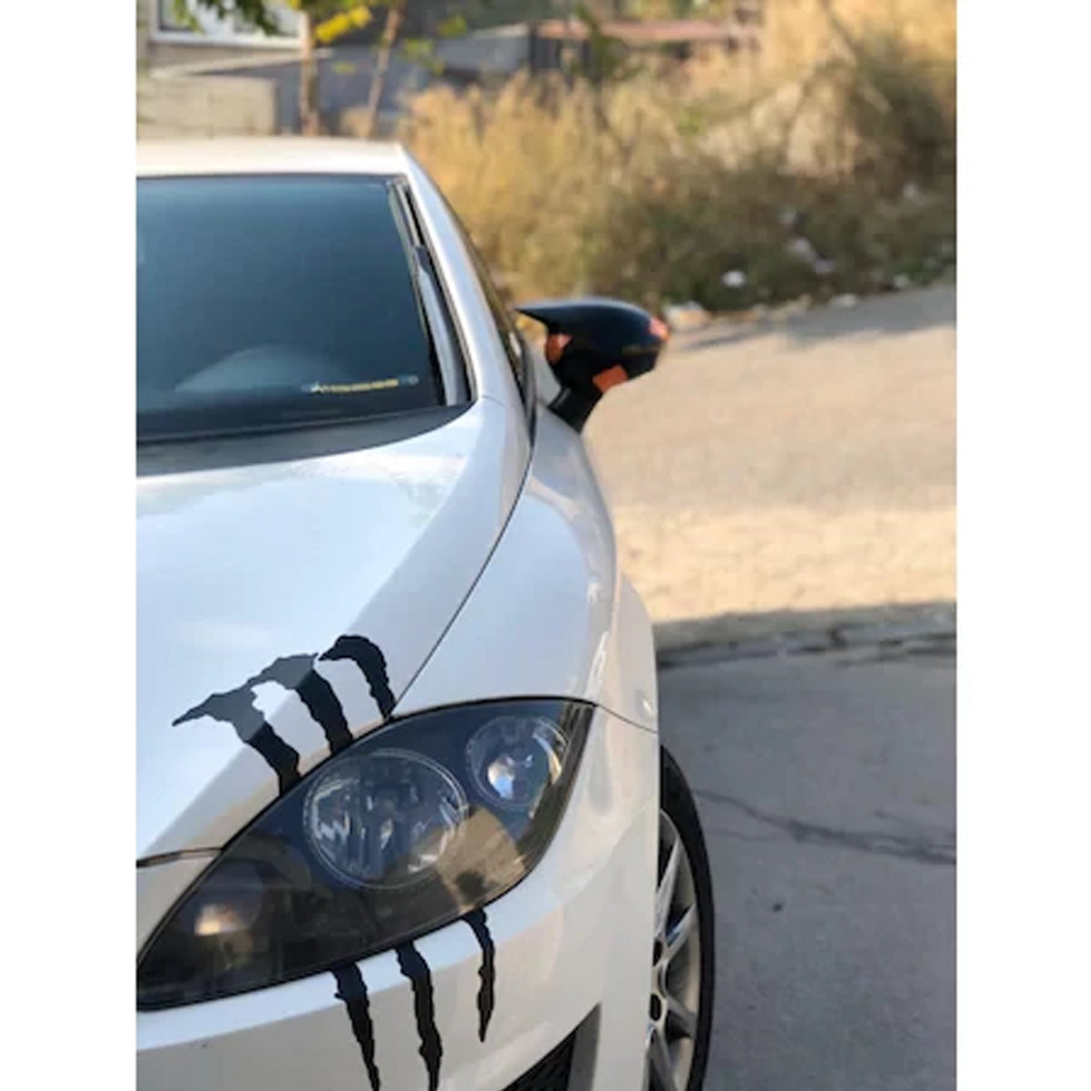 Coque de rétroviseur pour Seat Leon MK 2.5 2009 - 2012 Accessoire Noir brillant MODÈLE BAT