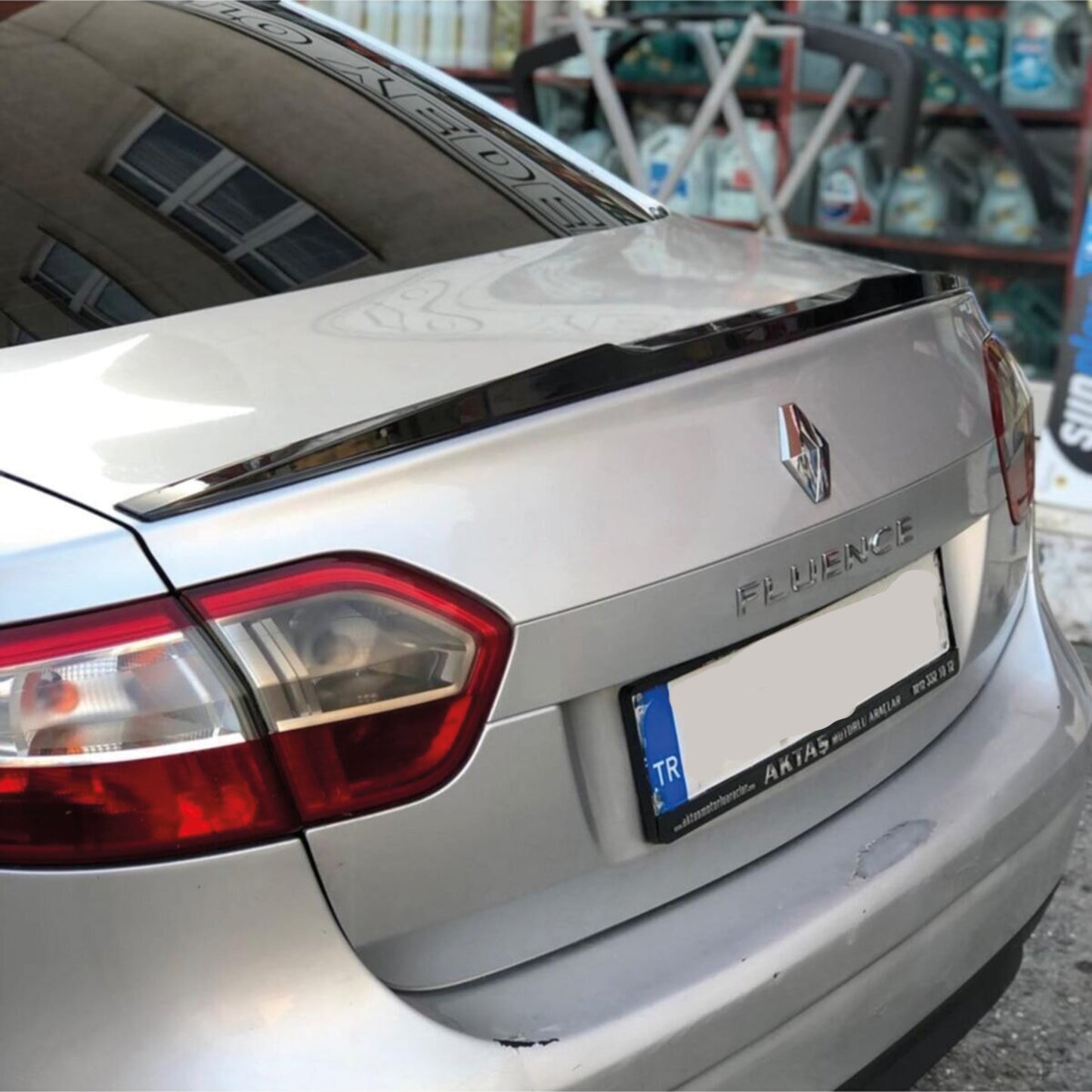 Rear Spoiler For Renault Fluence 2009 2016 ABS Hard Plastic