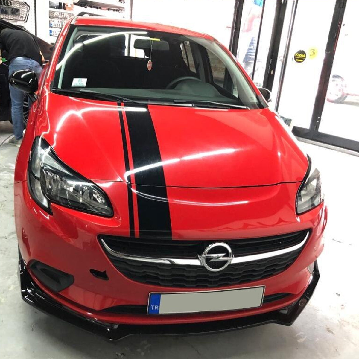 For Volkswagen VW Polo 2009-2017 3Pcs Front Bumper Lip All Cars Universal Model AutoVision
