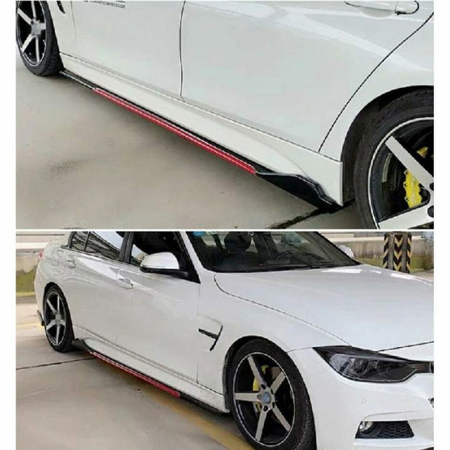 AutoVision Universal Side Skirts 8pcs All Cars Universal Model
