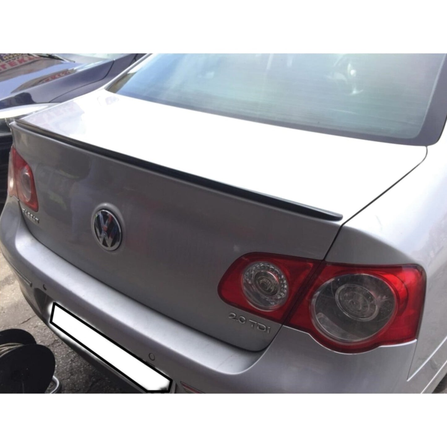 Aileron arrière pour VW Passat B6 2006 2010 en plastique dur ABS