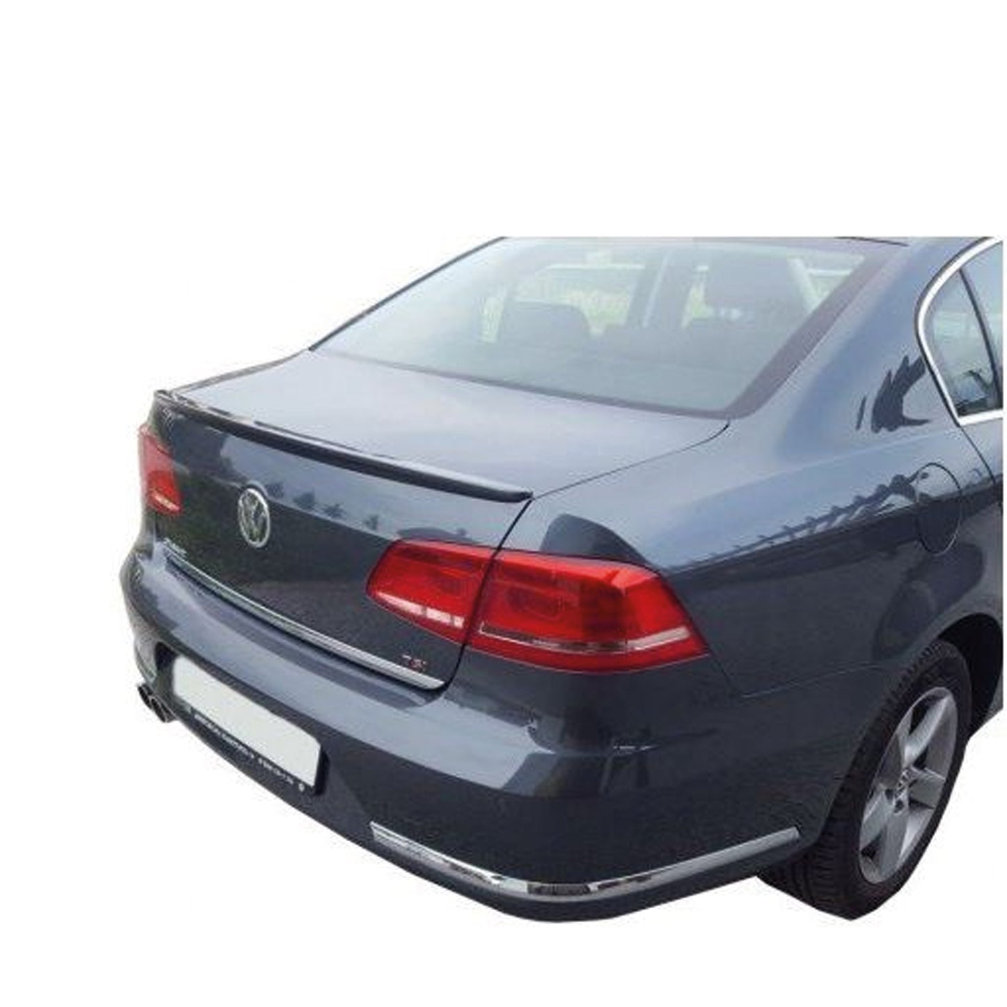 Aileron arrière pour VW Passat B7 2010 2014 en plastique dur ABS