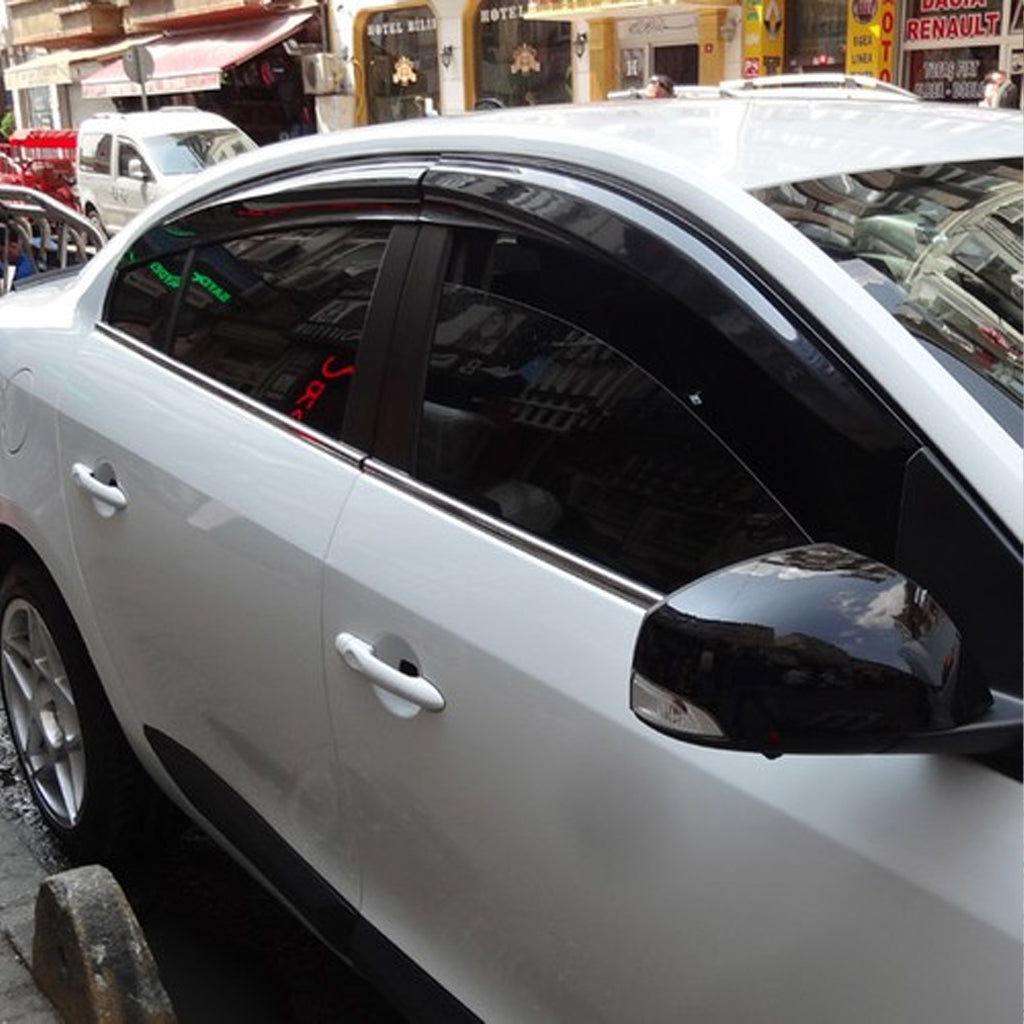 AutoVision Pare-brise pour Renault Fluence 2009-2016 Déflecteur de vent de fenêtre Pare-pluie Pare-soleil Accessoires
