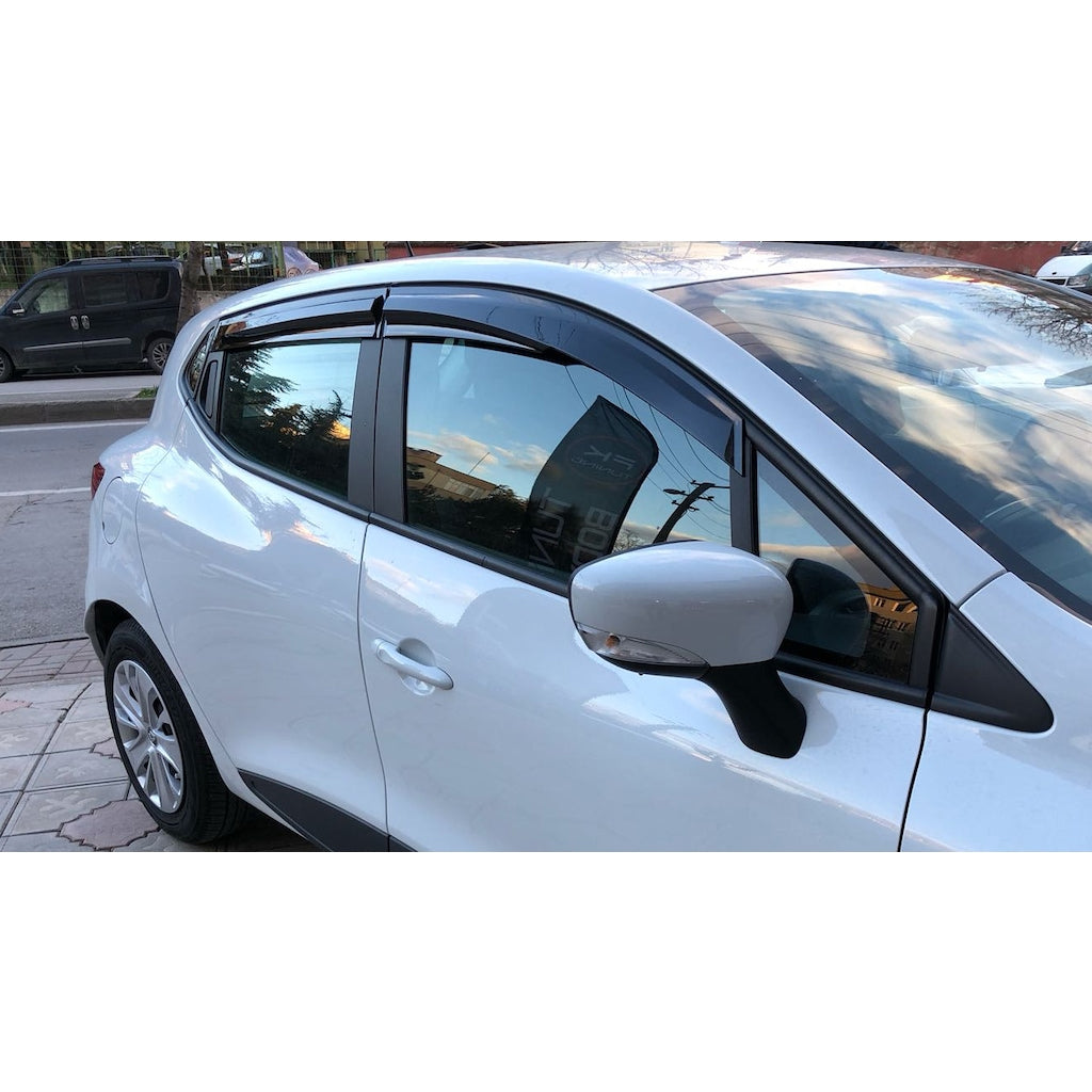 AutoVision Pare-brise pour Renault Clio 4 2013-2019 Déflecteur de vent de fenêtre Pare-pluie Pare-soleil Accessoires