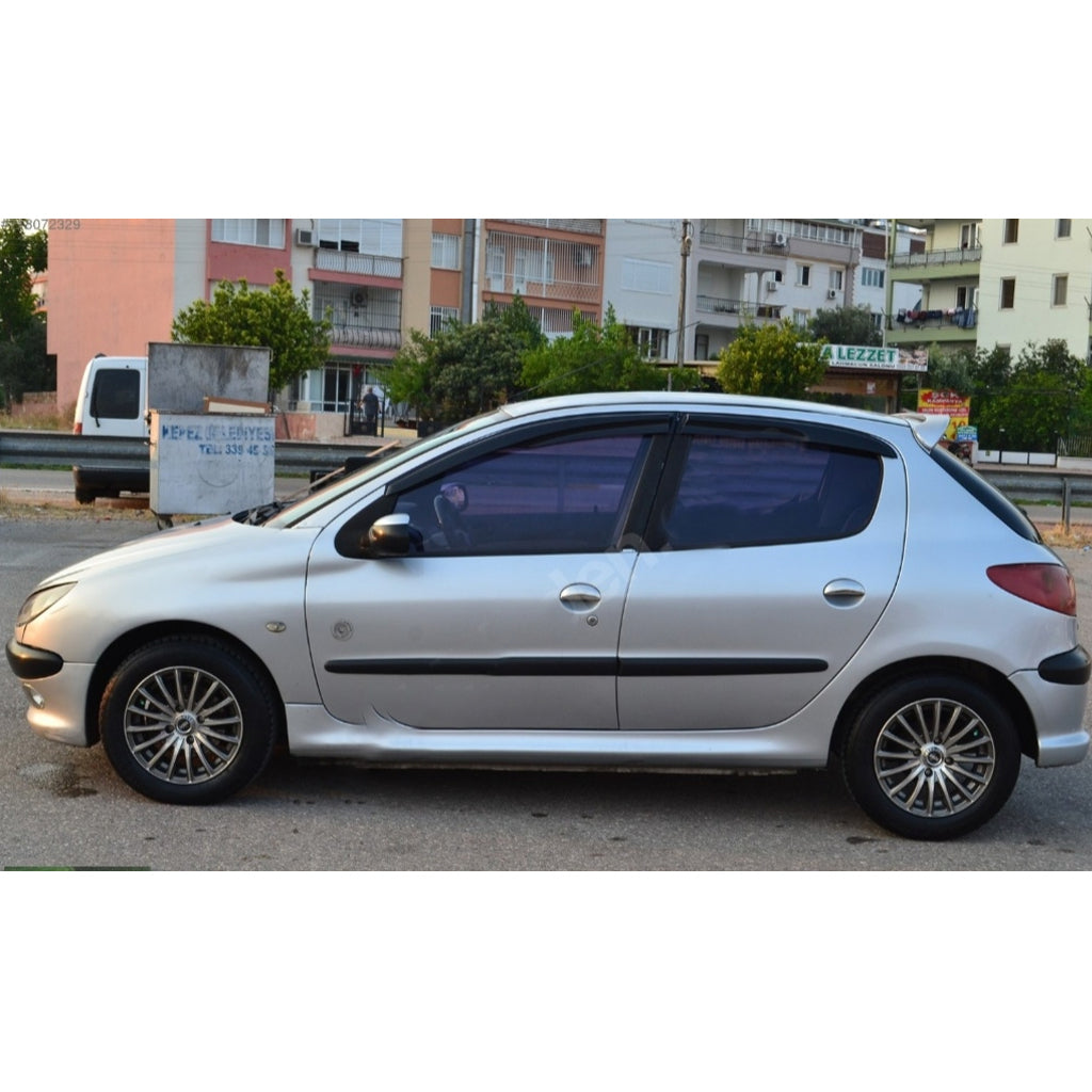 AutoVision Window Visor for Peugeot 206 1998-2012 Window Wind Deflector Rain Guard Visor Awnings Accessories