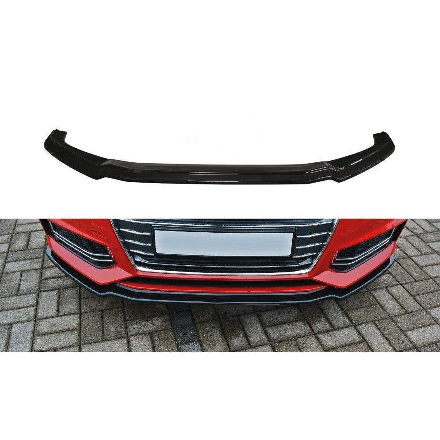 AutoVision Audi A4 B9 Front Bumper Lip All Cars Model