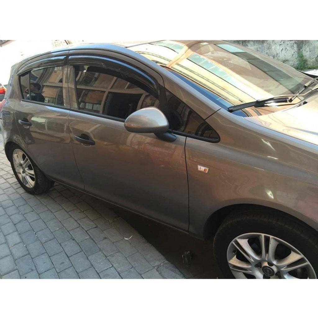 AutoVision Window Visor for Opel Vauxhall Corsa D 2006 2014 Window Wind Deflector Rain Guard Visor Awnings Accessories