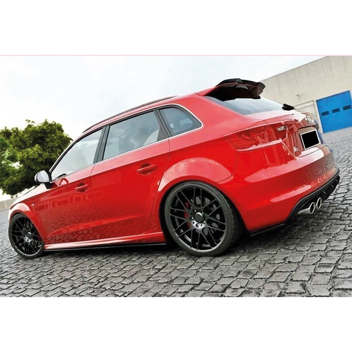 Rear Spoiler For Audi A3 8V 2012-2019 S3 ABS Plastic