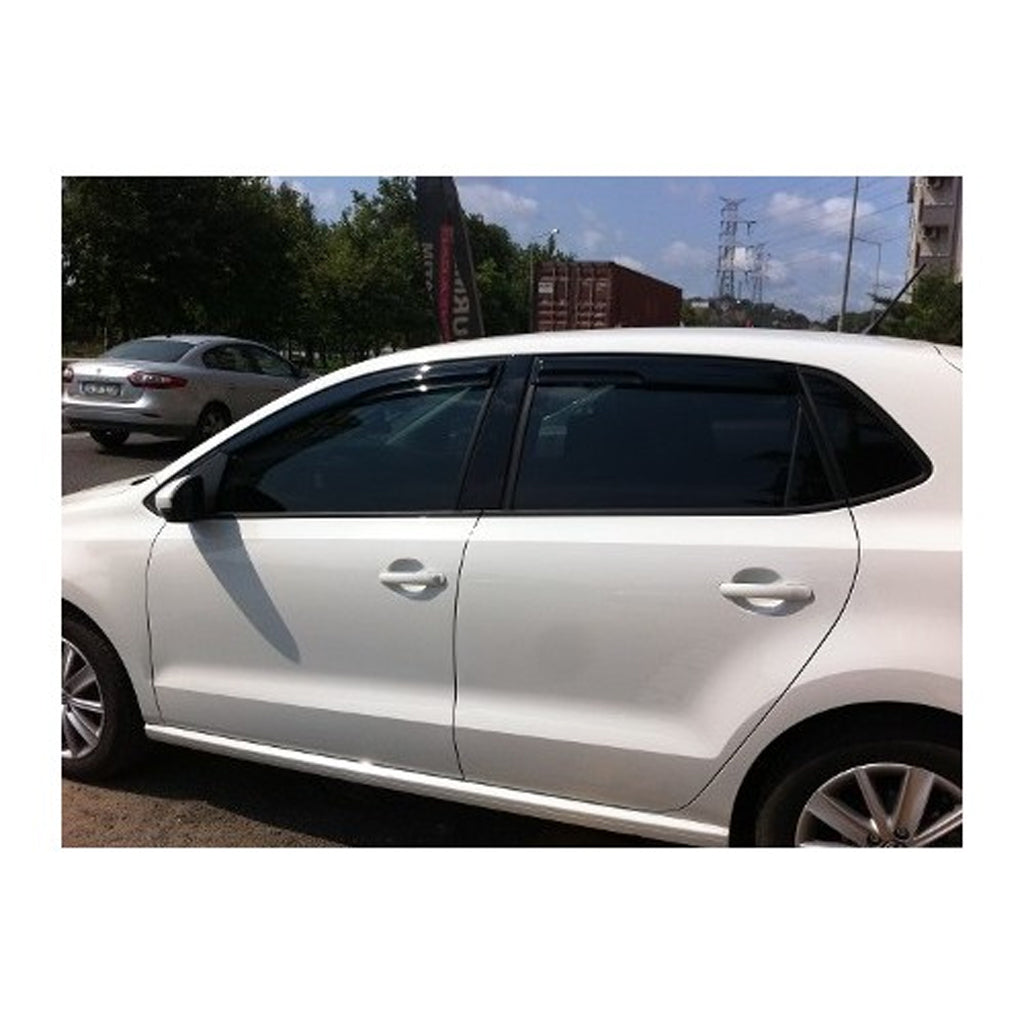 AutoVision Pare-brise pour VW Polo 2009-2013 Déflecteur de vent de fenêtre Pare-pluie Pare-soleil Accessoires de pare-soleil