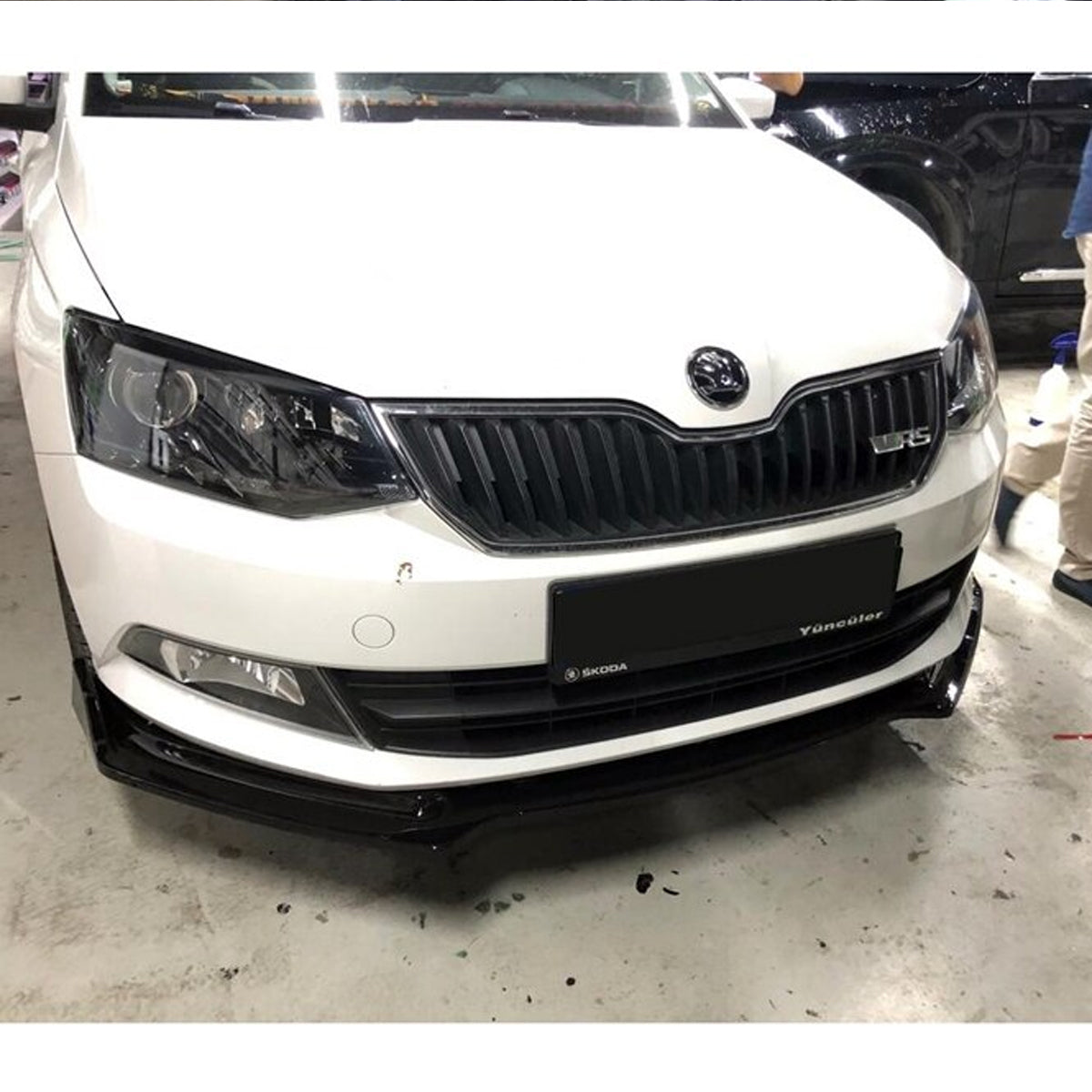 For Volkswagen VW Polo 2009-2017 3Pcs Front Bumper Lip All Cars Universal Model AutoVision